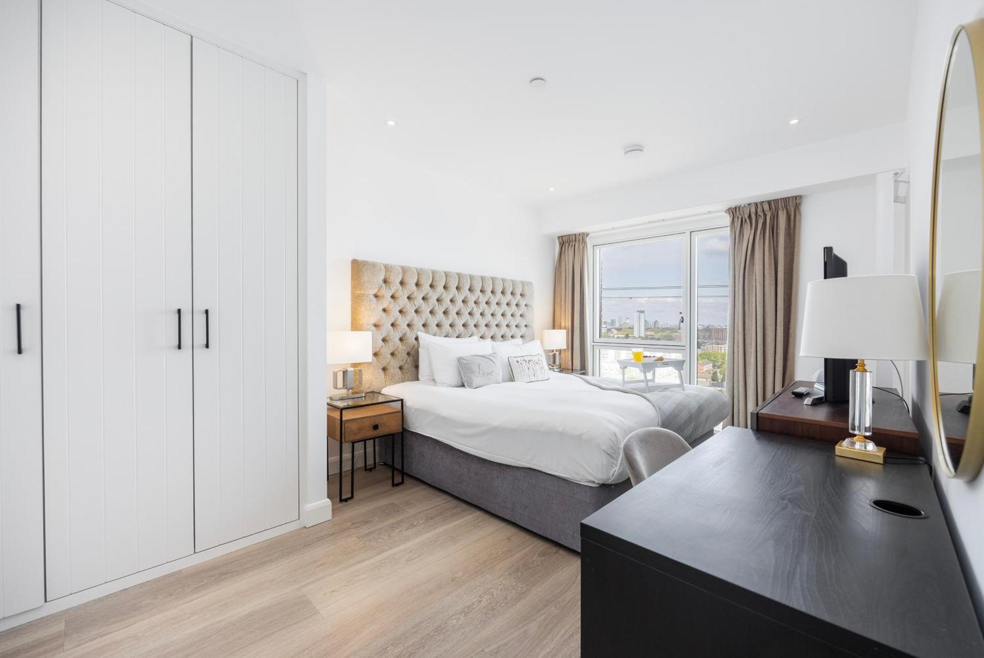 Apartmán Austin David Executive Excel Londýn Exteriér fotografie