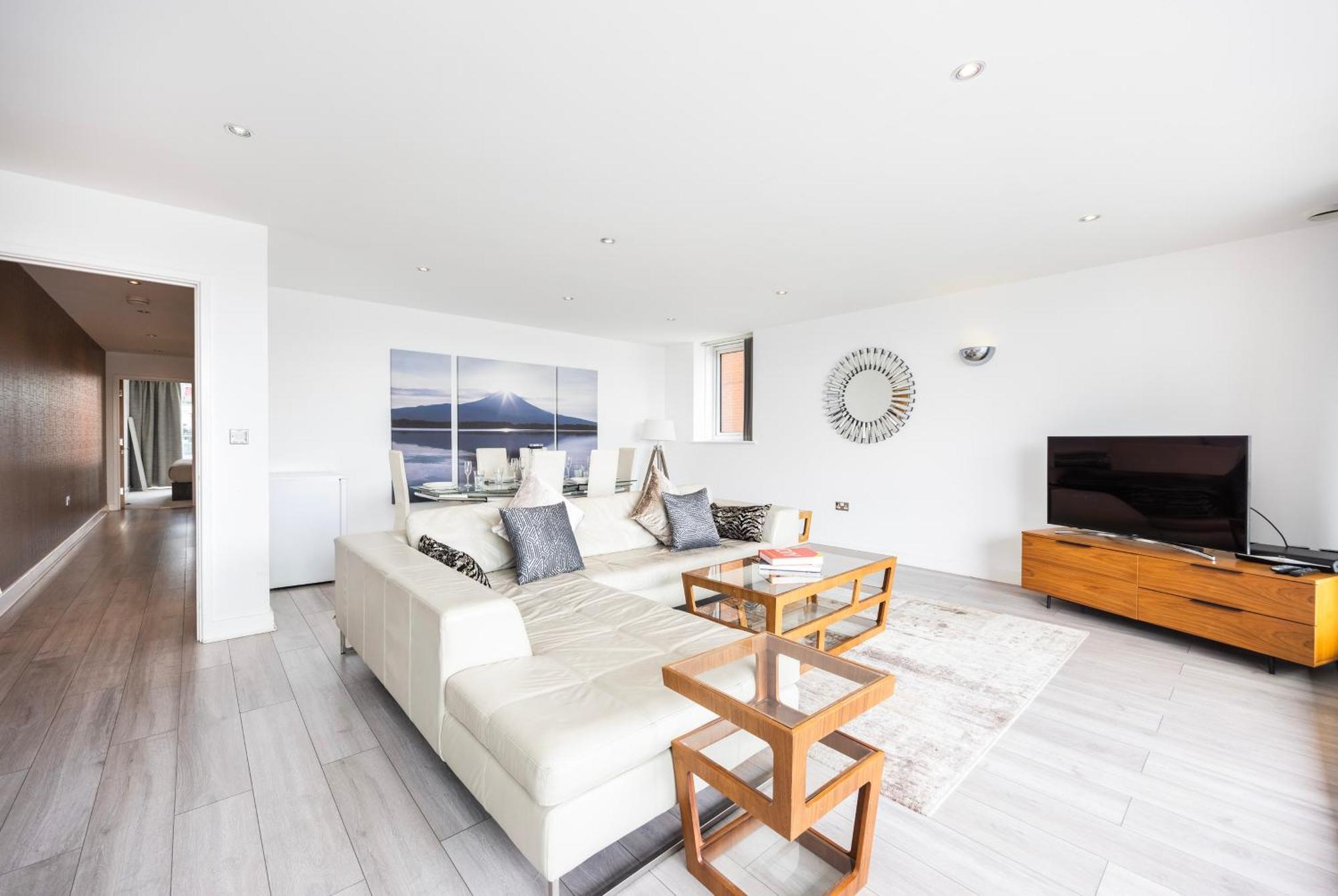 Apartmán Austin David Executive Excel Londýn Exteriér fotografie