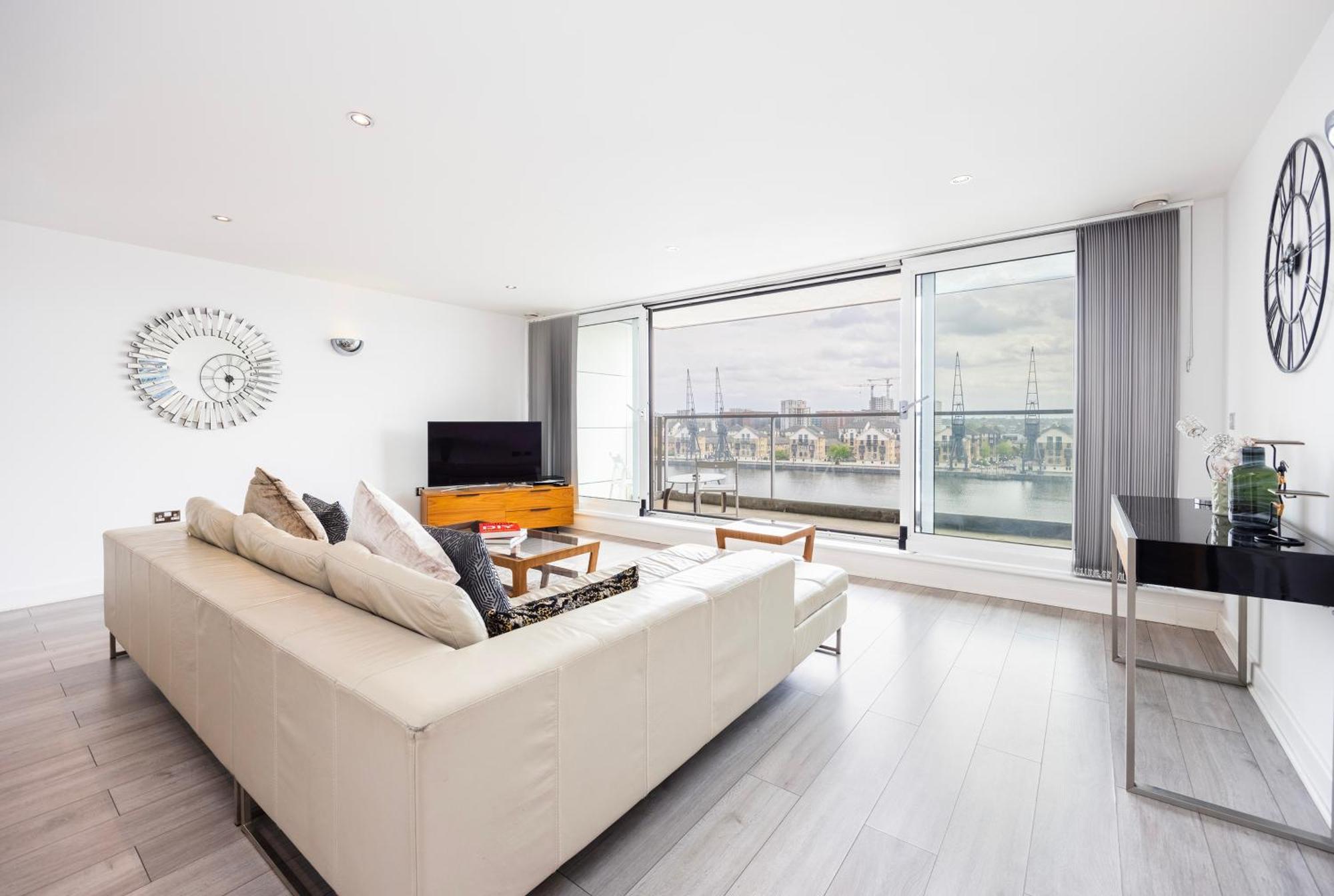 Apartmán Austin David Executive Excel Londýn Exteriér fotografie
