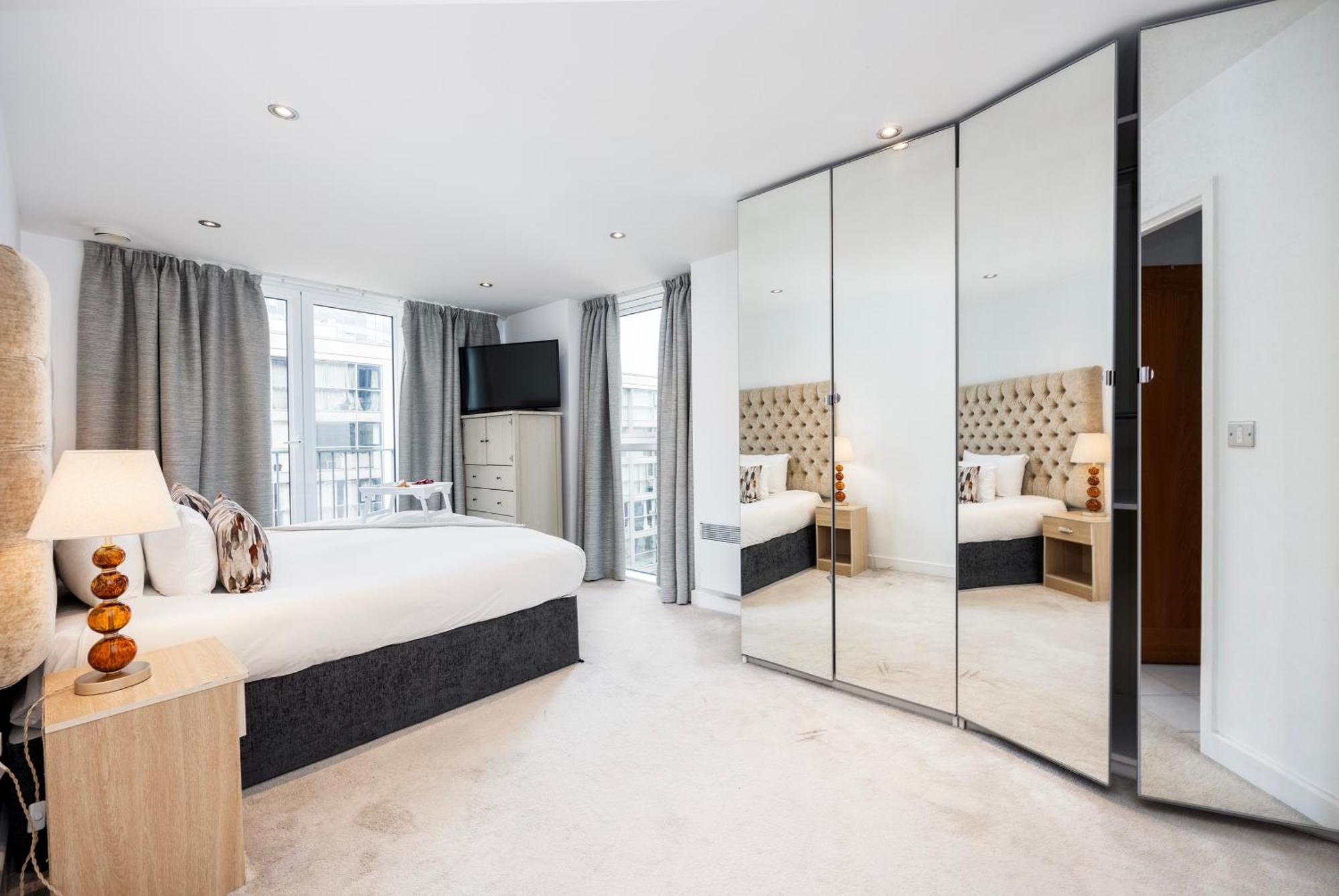 Apartmán Austin David Executive Excel Londýn Exteriér fotografie