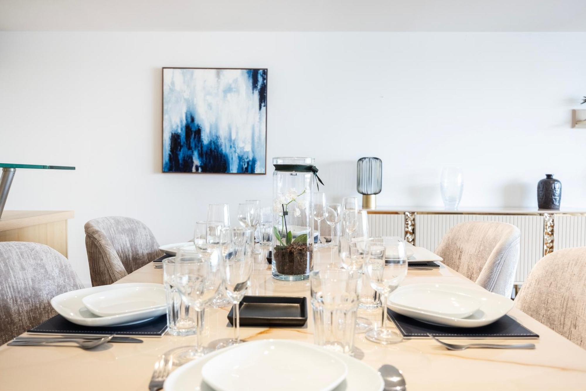 Apartmán Austin David Executive Excel Londýn Exteriér fotografie