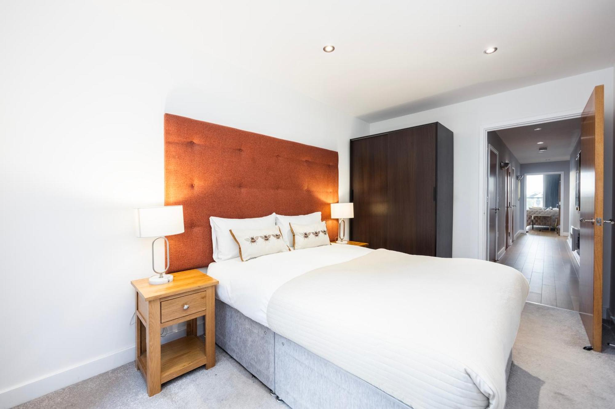 Apartmán Austin David Executive Excel Londýn Exteriér fotografie