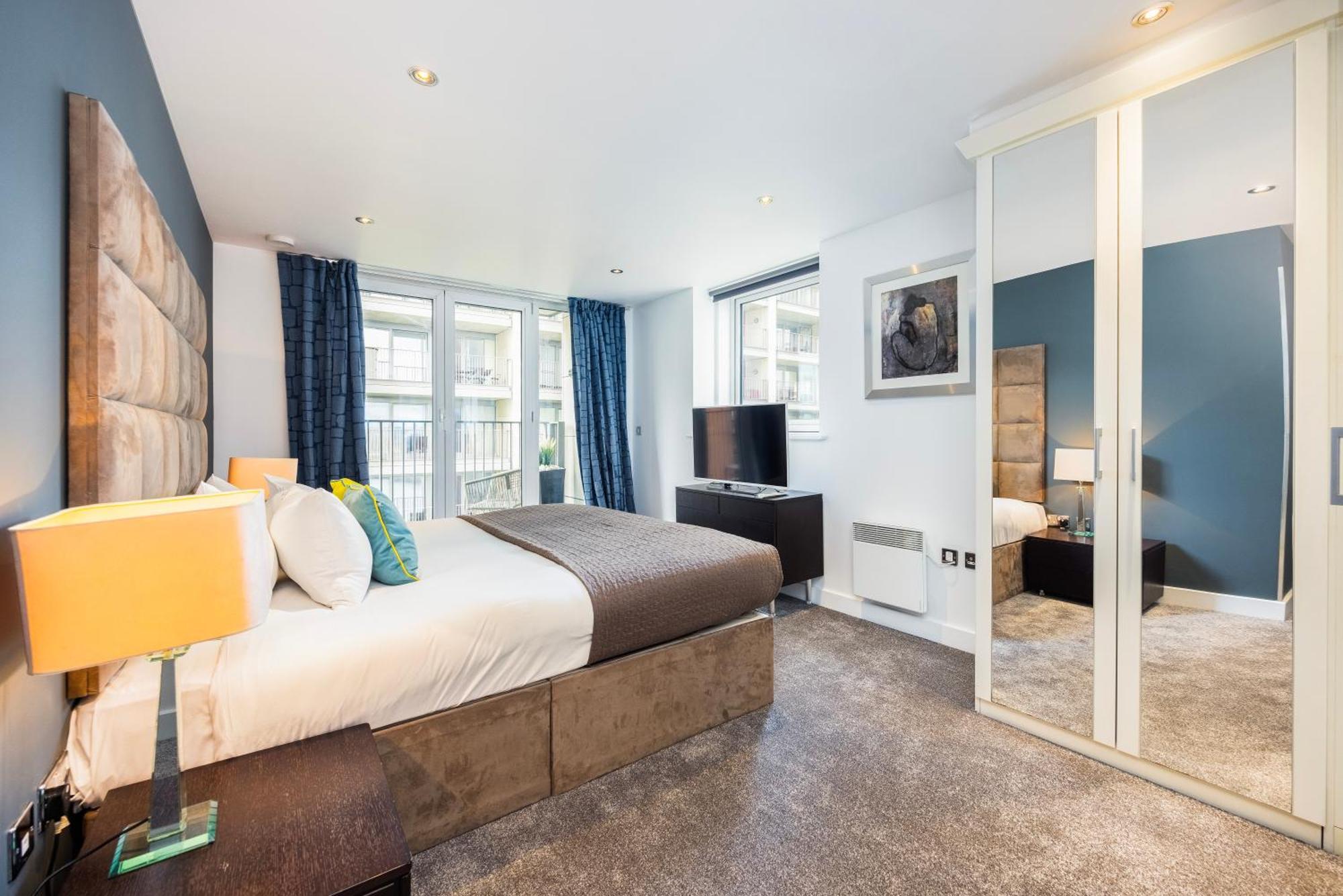 Apartmán Austin David Executive Excel Londýn Exteriér fotografie