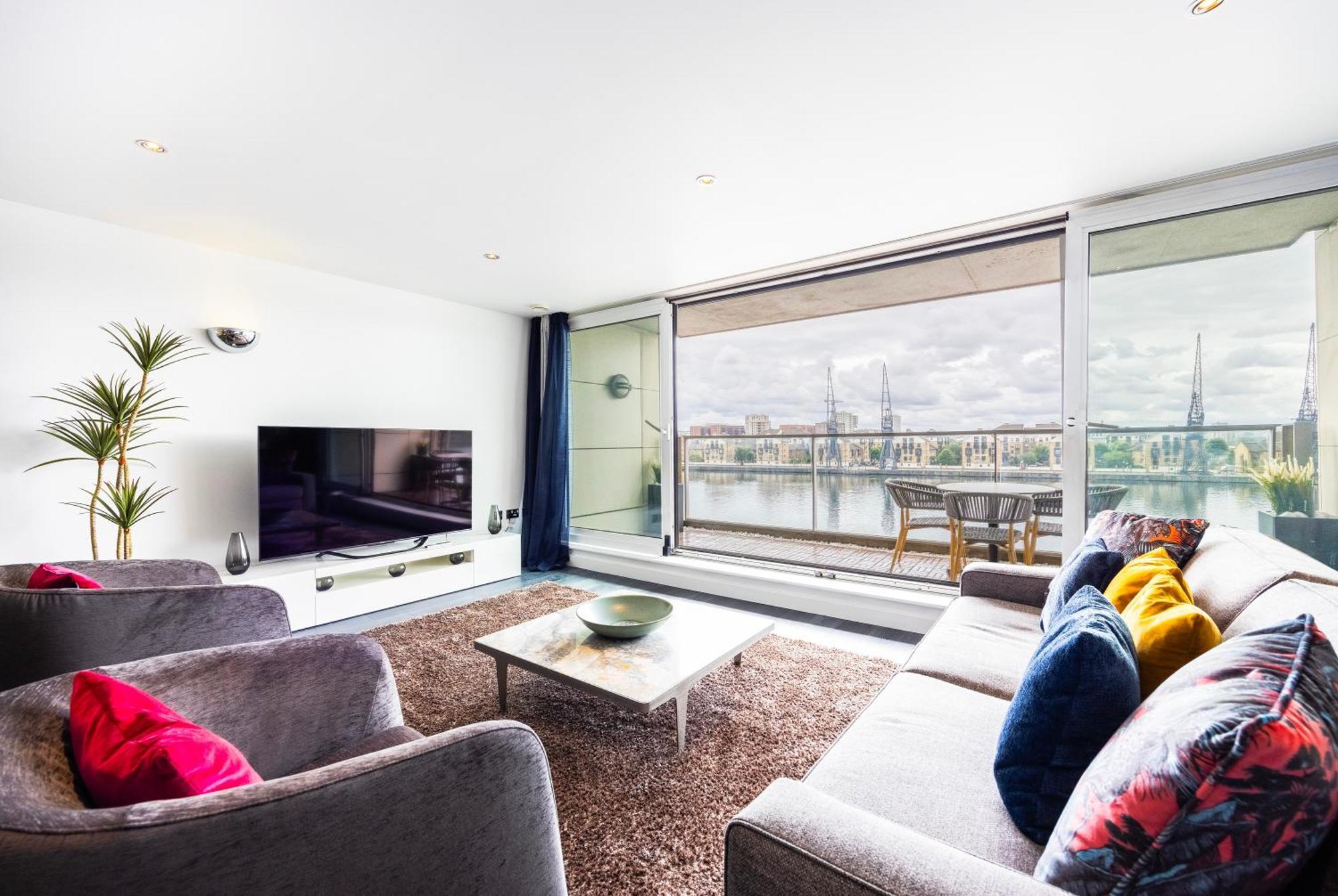Apartmán Austin David Executive Excel Londýn Exteriér fotografie