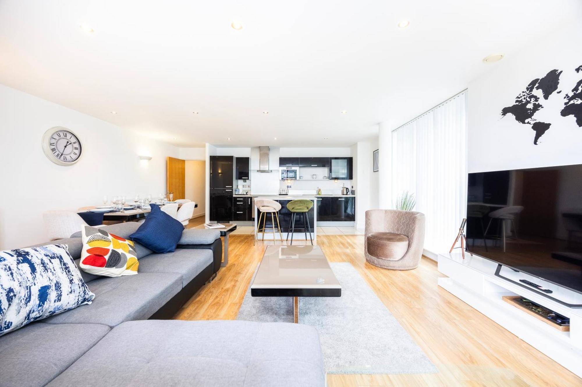 Apartmán Austin David Executive Excel Londýn Exteriér fotografie