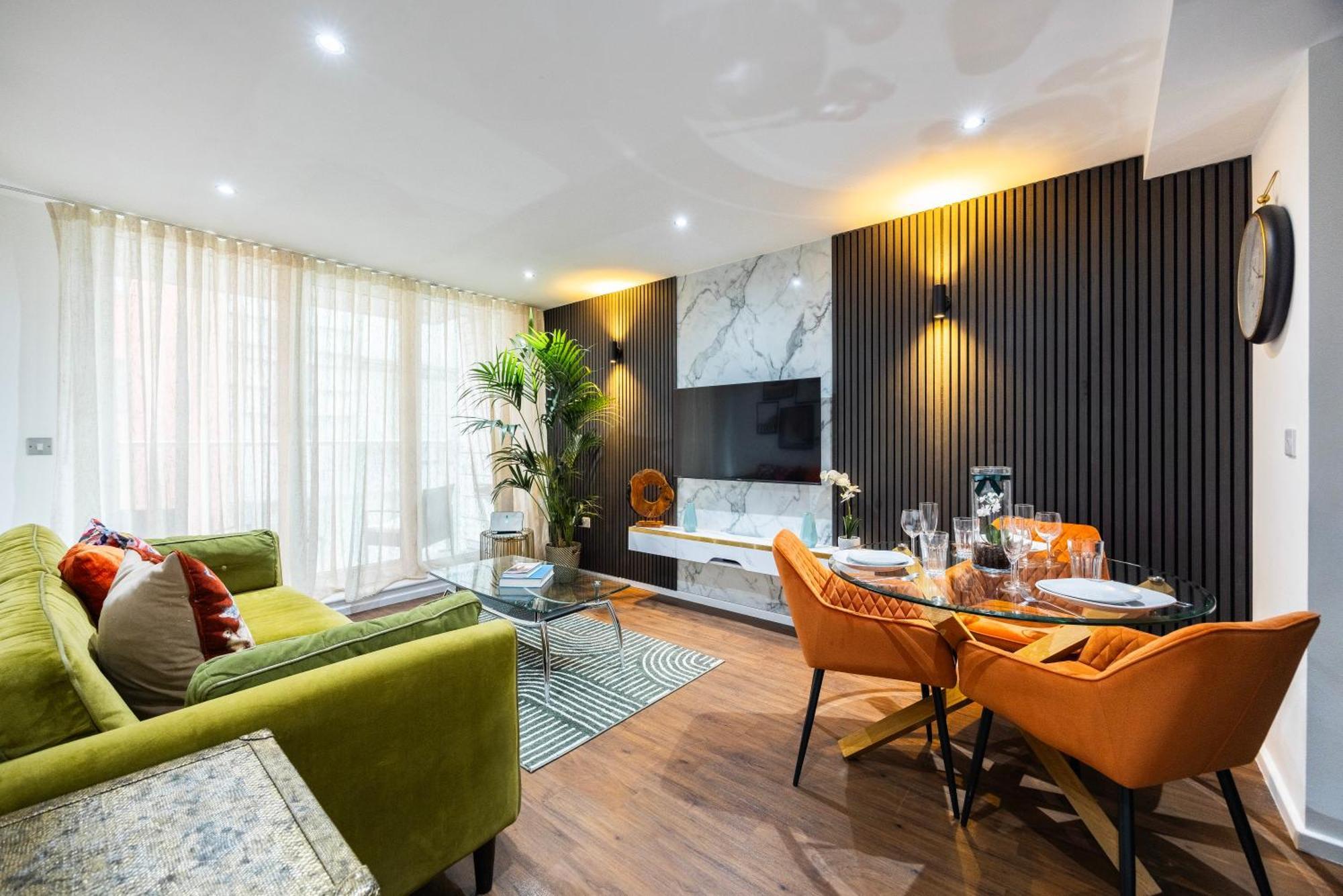 Apartmán Austin David Executive Excel Londýn Exteriér fotografie