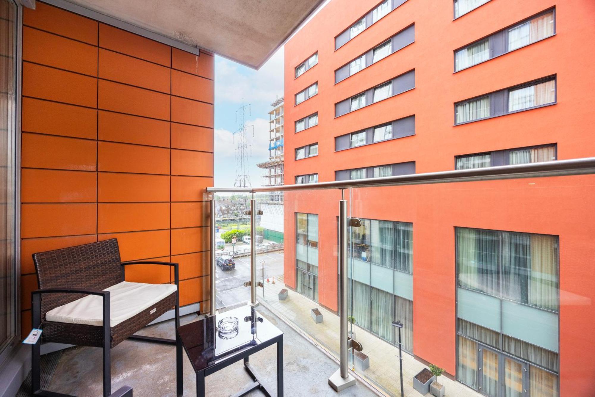 Apartmán Austin David Executive Excel Londýn Exteriér fotografie