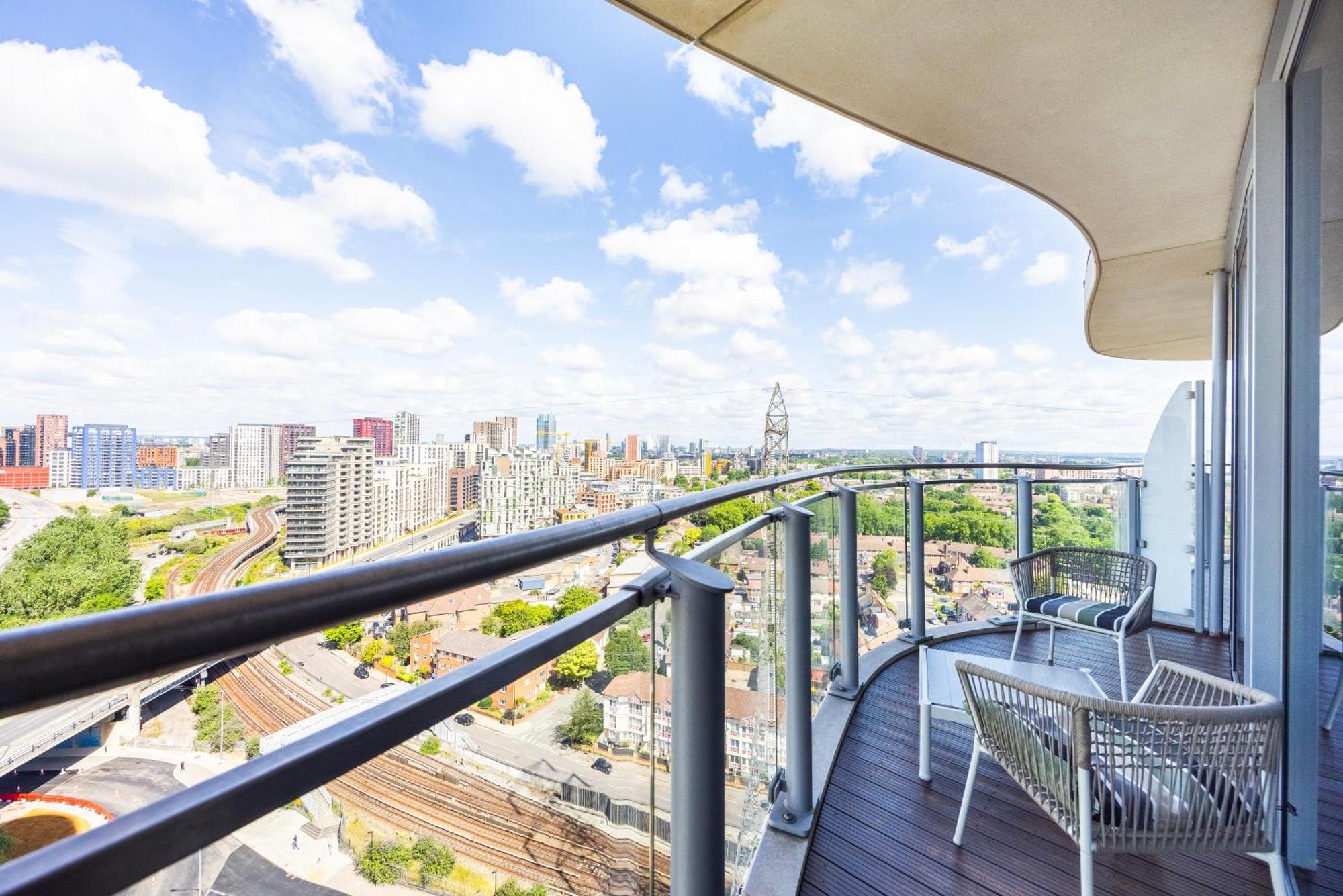 Apartmán Austin David Executive Excel Londýn Exteriér fotografie