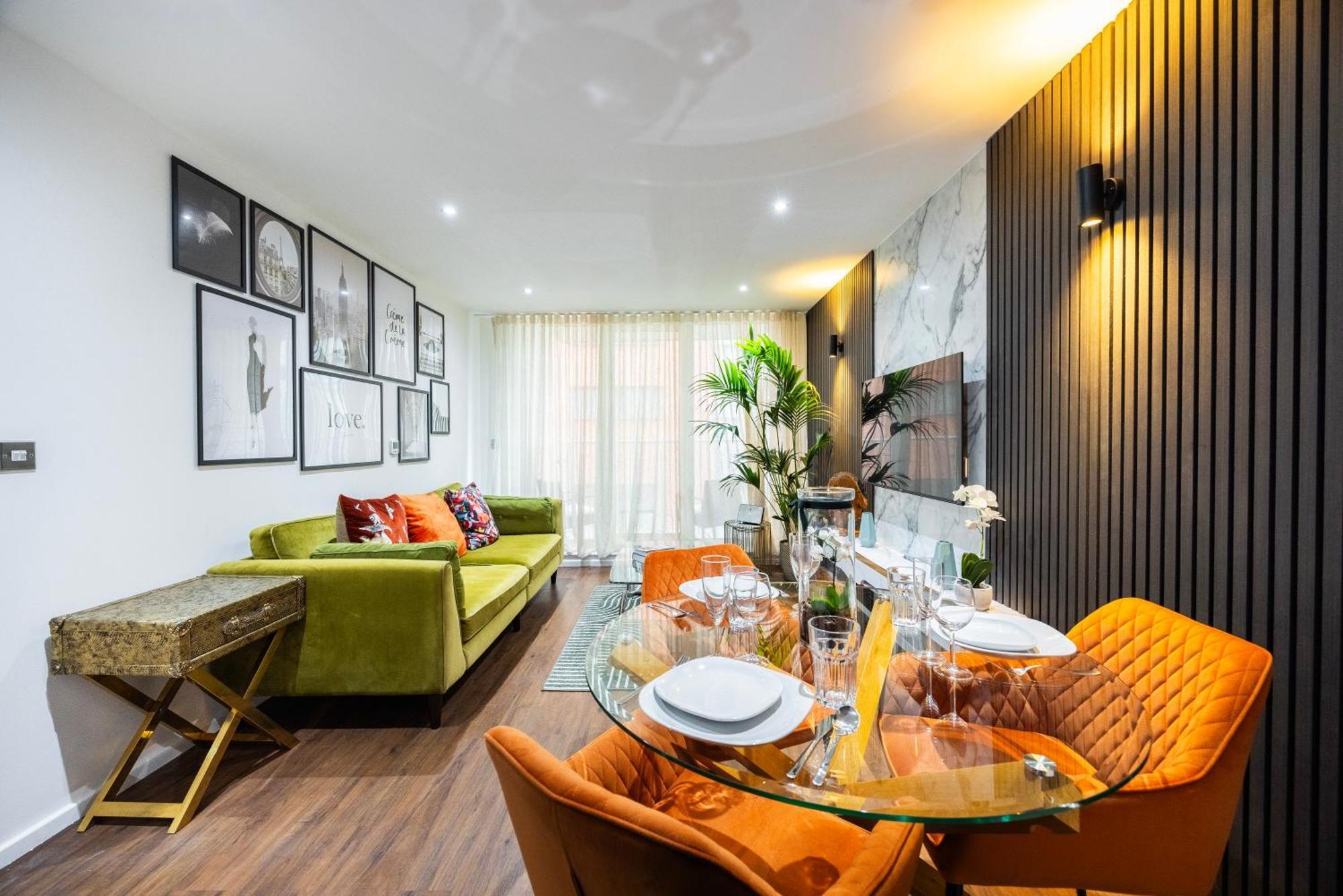 Apartmán Austin David Executive Excel Londýn Exteriér fotografie
