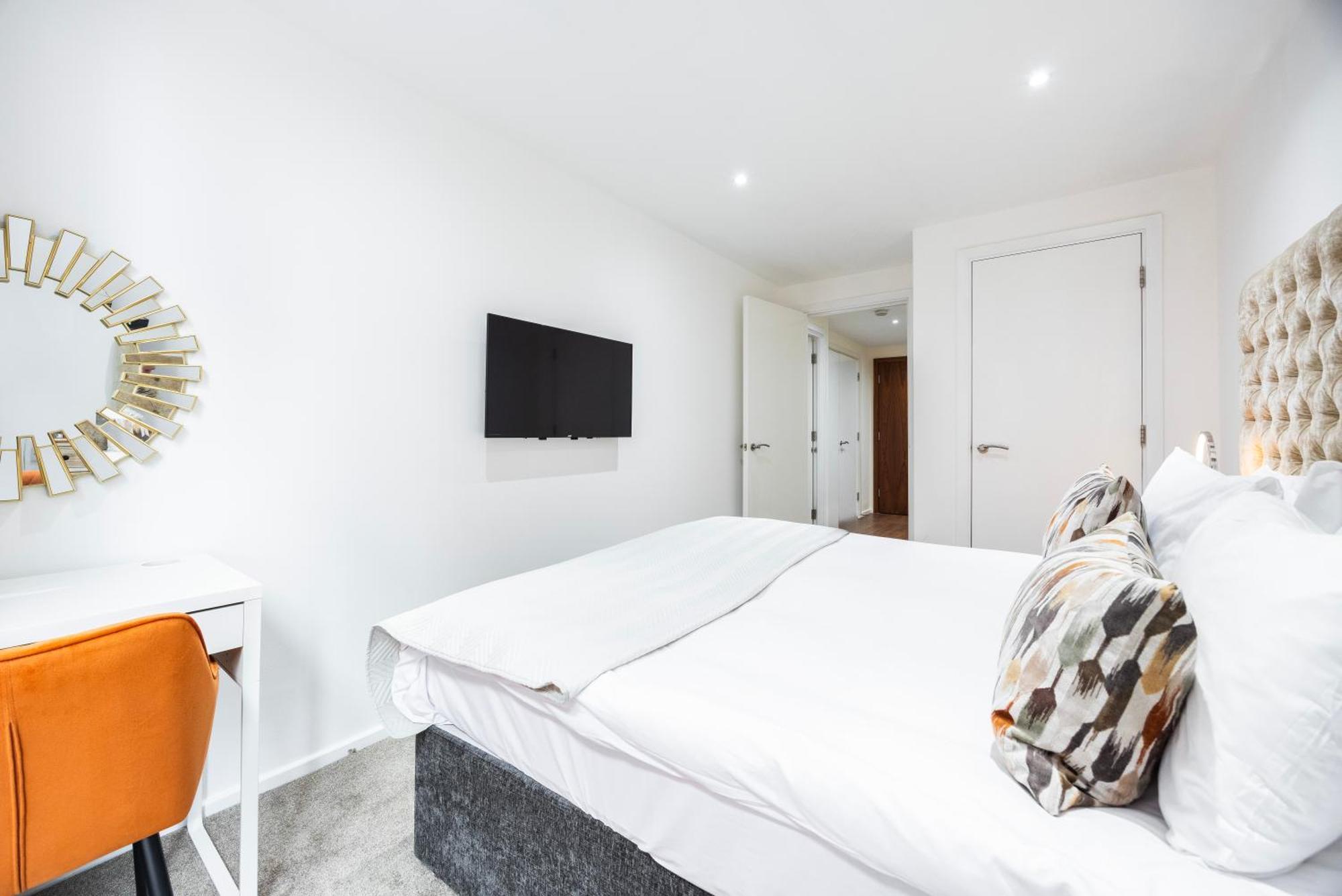 Apartmán Austin David Executive Excel Londýn Exteriér fotografie
