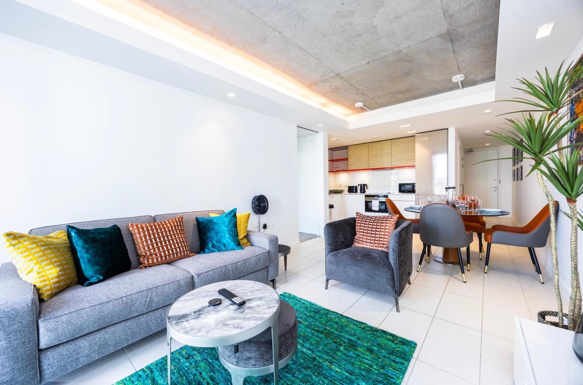 Apartmán Austin David Executive Excel Londýn Exteriér fotografie