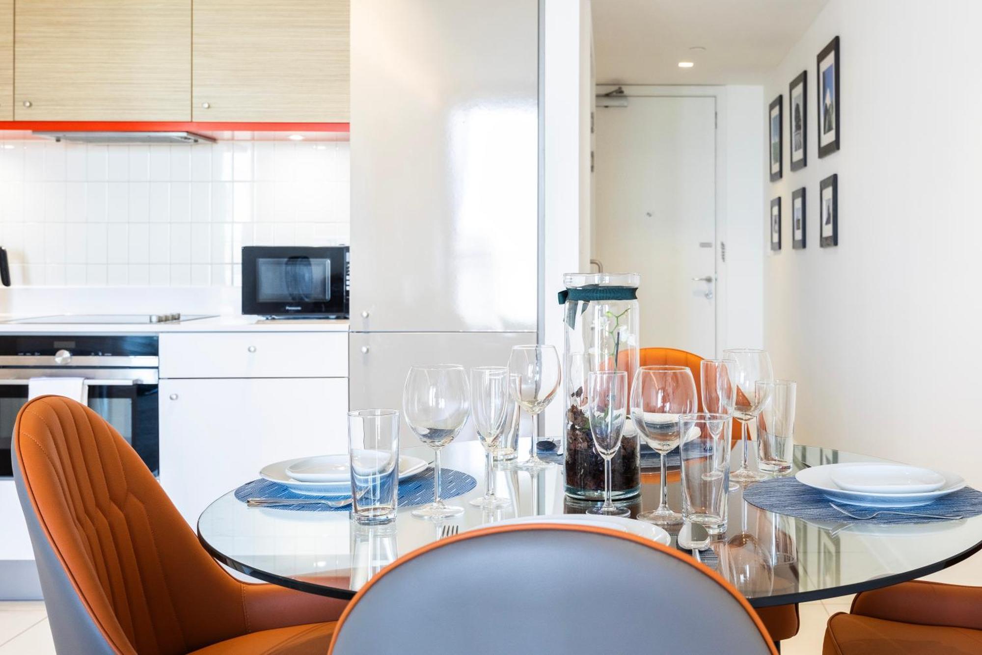 Apartmán Austin David Executive Excel Londýn Exteriér fotografie