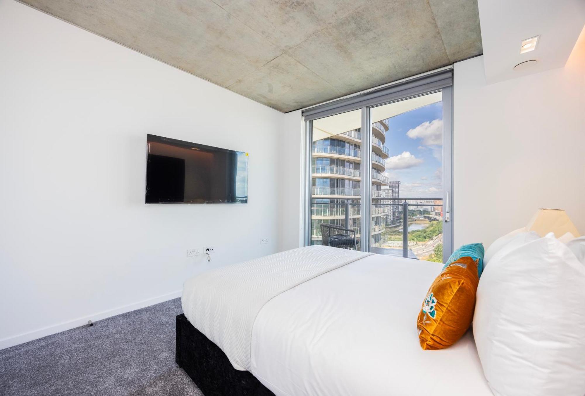 Apartmán Austin David Executive Excel Londýn Exteriér fotografie