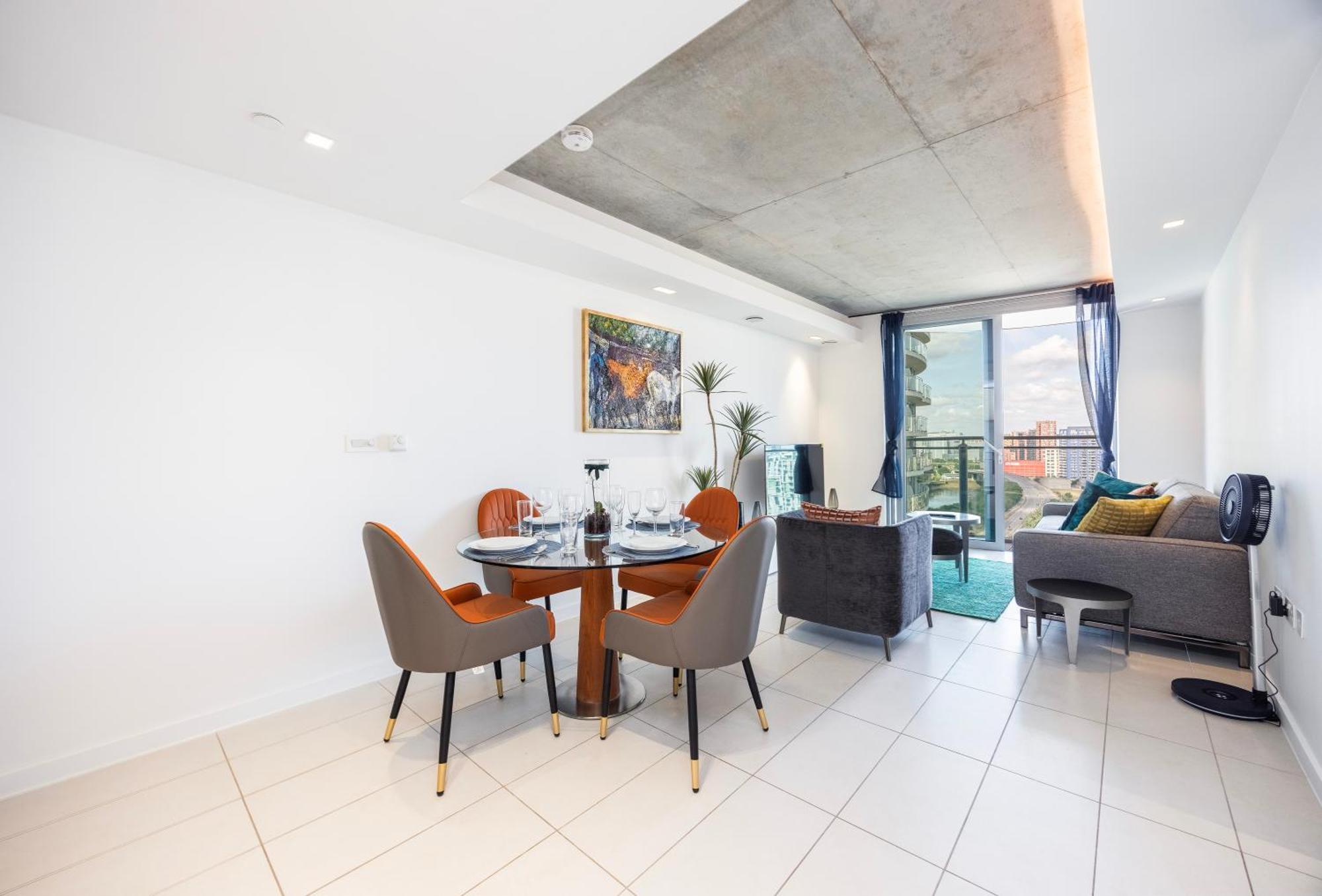 Apartmán Austin David Executive Excel Londýn Exteriér fotografie