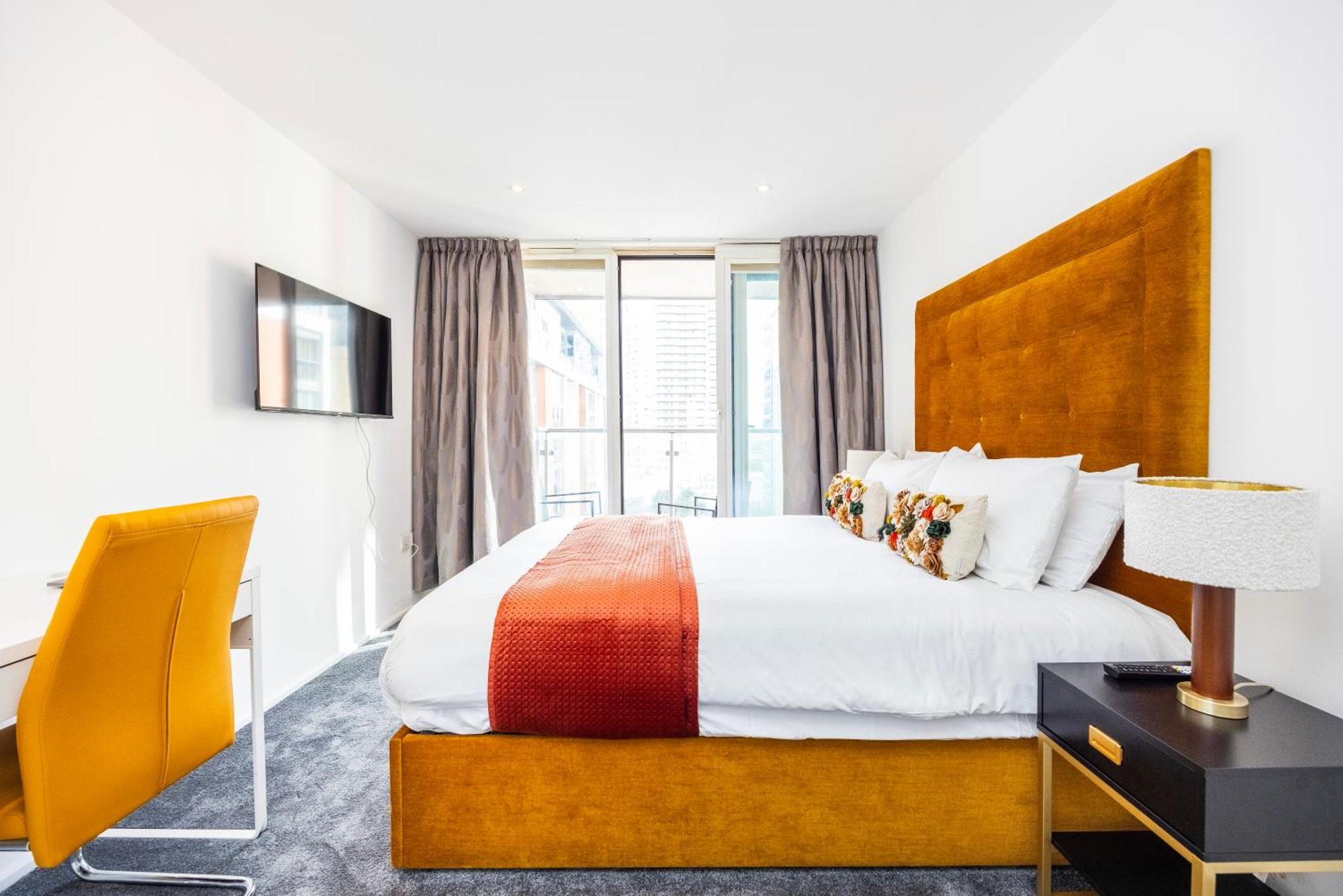 Apartmán Austin David Executive Excel Londýn Exteriér fotografie