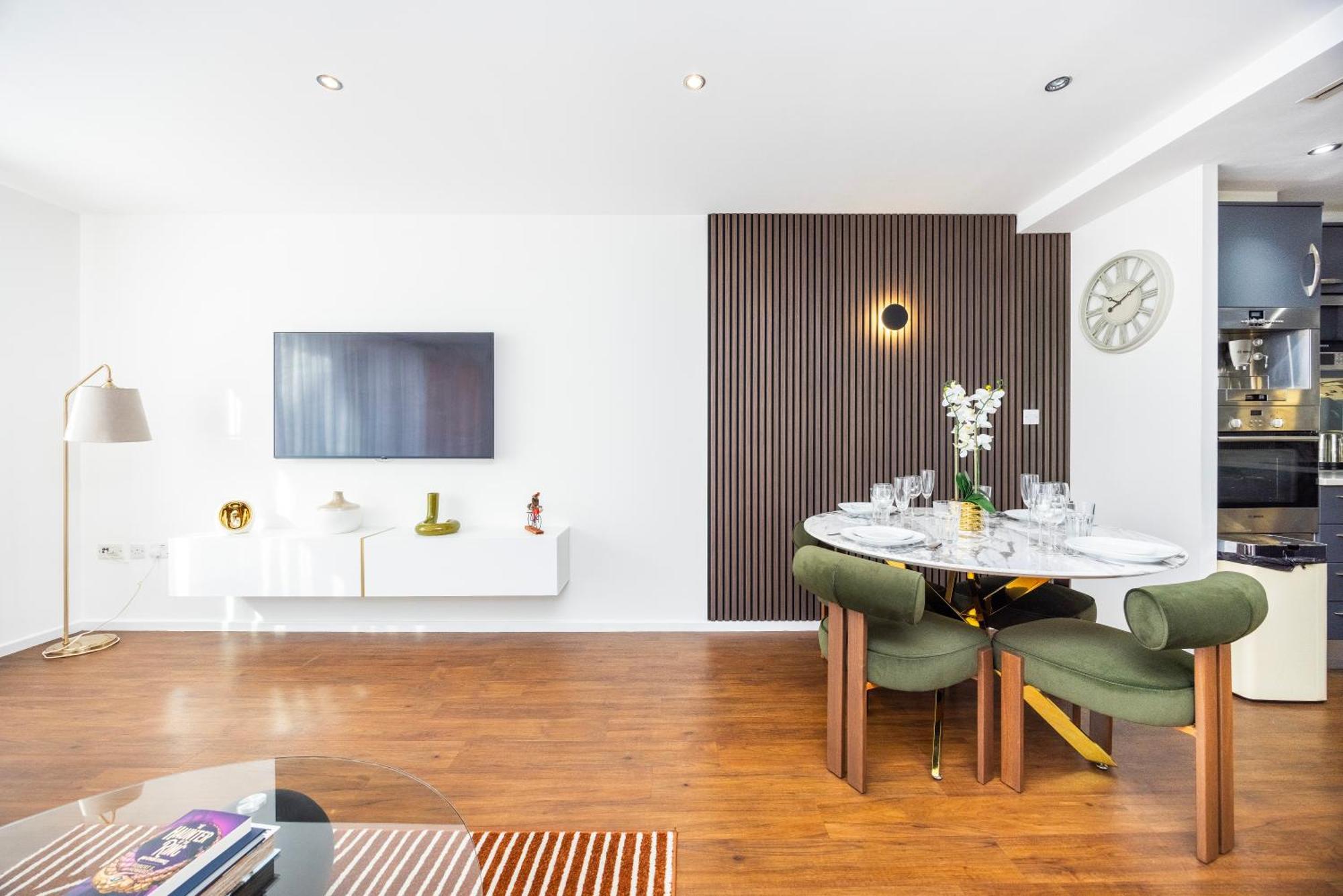 Apartmán Austin David Executive Excel Londýn Exteriér fotografie