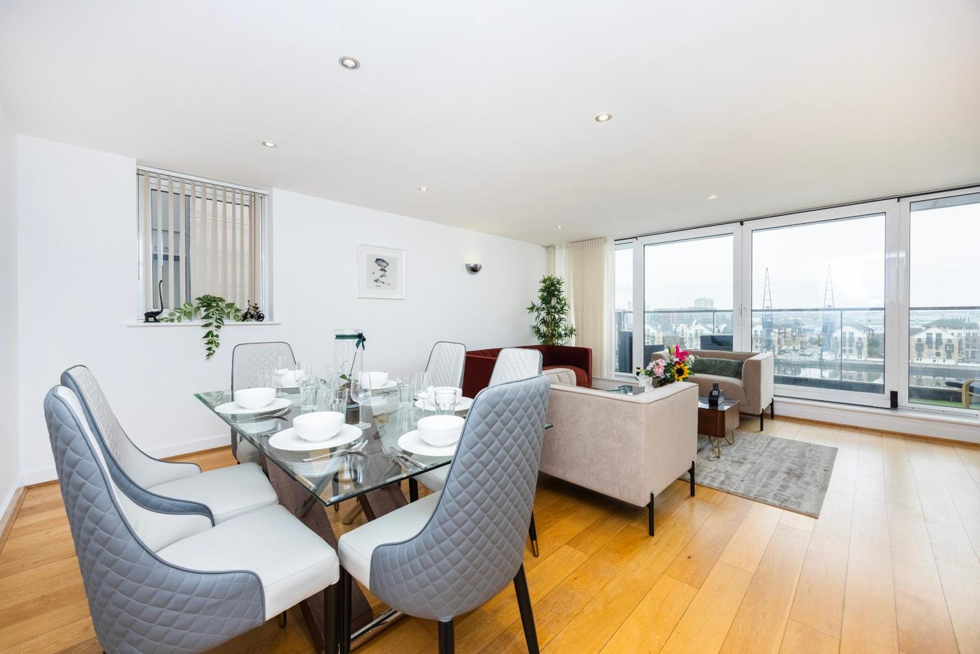 Apartmán Austin David Executive Excel Londýn Exteriér fotografie